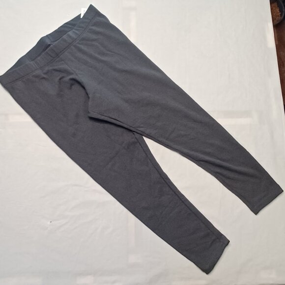 NEW Old Navy Panther Gray High Waisted Fleece Lined Fashion Layering Legging - Picture 4 of 13
